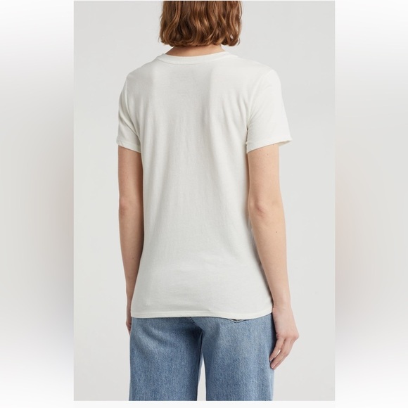 NWT Lucky Brand Janis Joplin Graphic T-Shirt in Marshmallow White Size Large - Picture 2 of 10